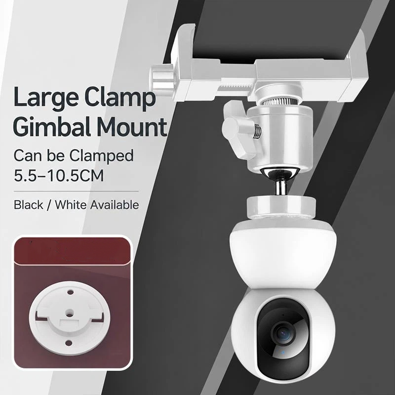 Eufy Camera E220 - 1Set 360-Grad-Drehung, ohne Stanzen, Clip-Halterung, Webcam-Ständer,