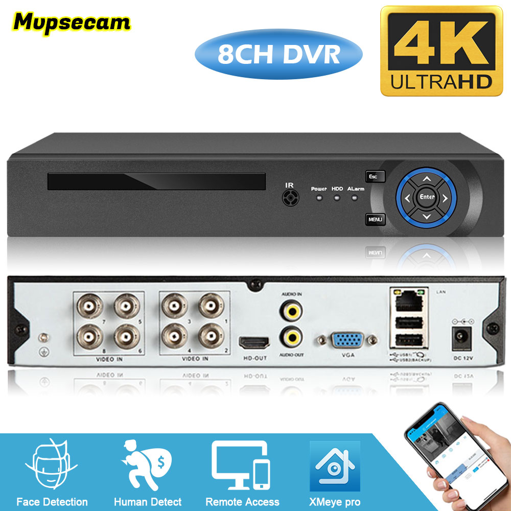 Smart Home Microsoft - Xmeye 4K 8MP Sicherheit CCTV DVR