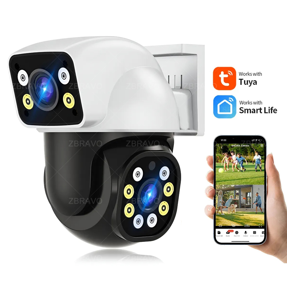 Smart Home Video - Smartlife 8MP WLAN Tuya Außenkamera Mini