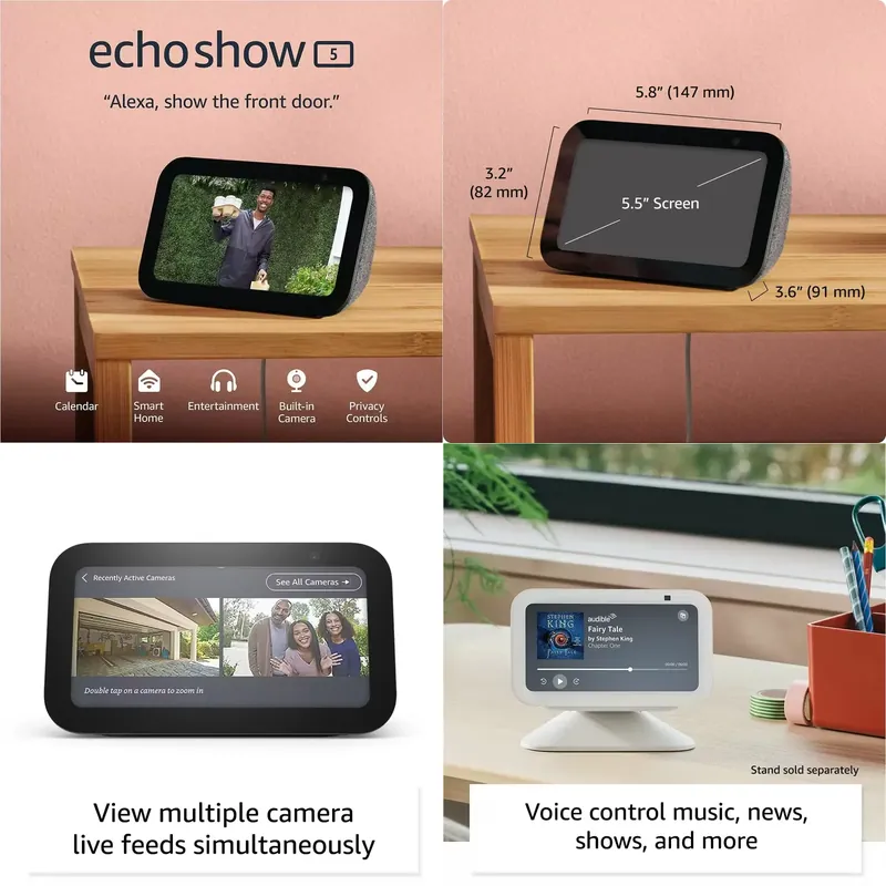 Smart Home Video - Echo Show 5 Smart-Lautsprecher mit Bildschirm