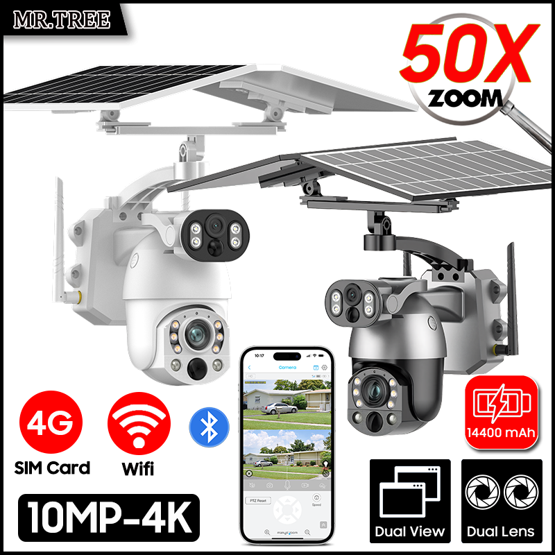 Smart Home Camera Ezviz - 4K 50X Optischer Zoom Dual Lens