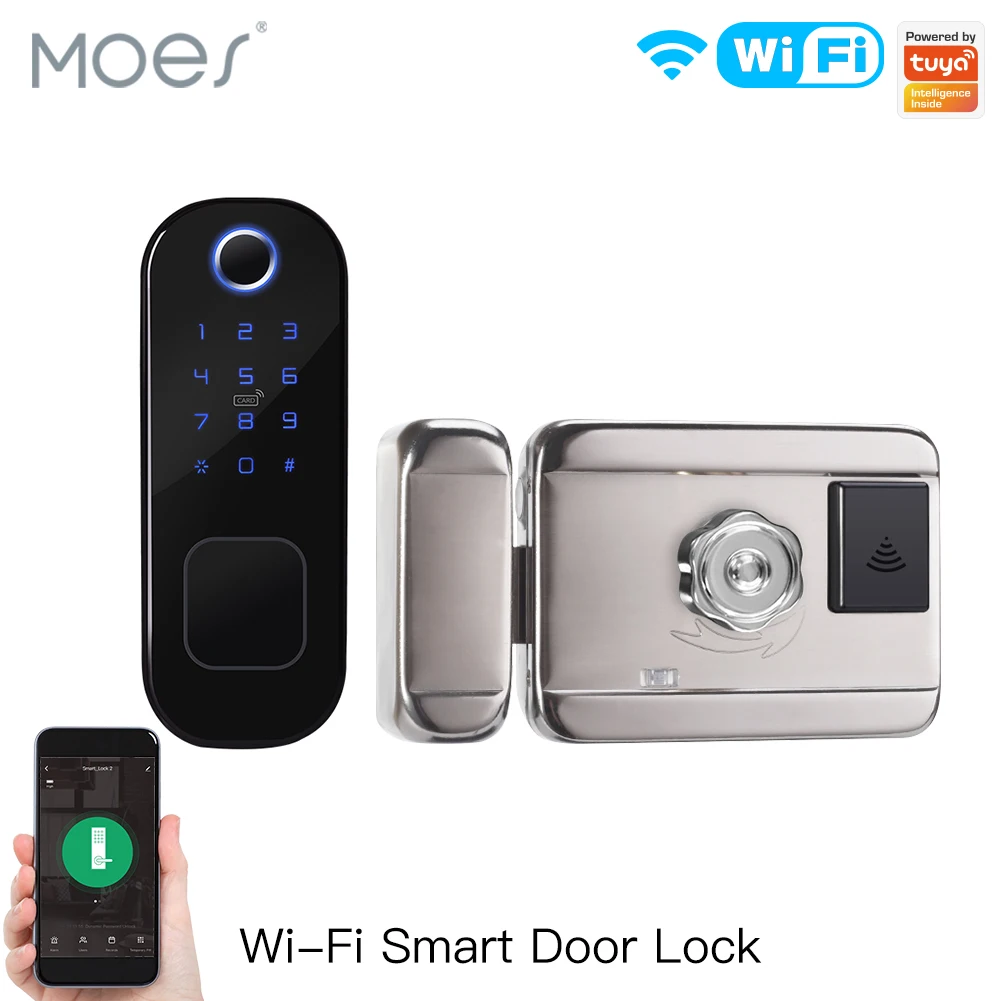 MOES WiFi Tuya Smart Lock Tür  – Smart Home Door Lock Bewertung und Preis