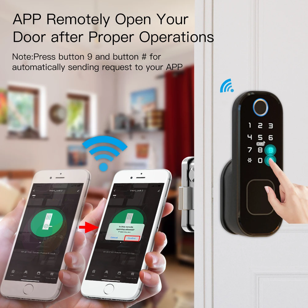 MOES WiFi Tuya Smart Lock Tür  – Smart Home Door Lock Bewertung und Preis