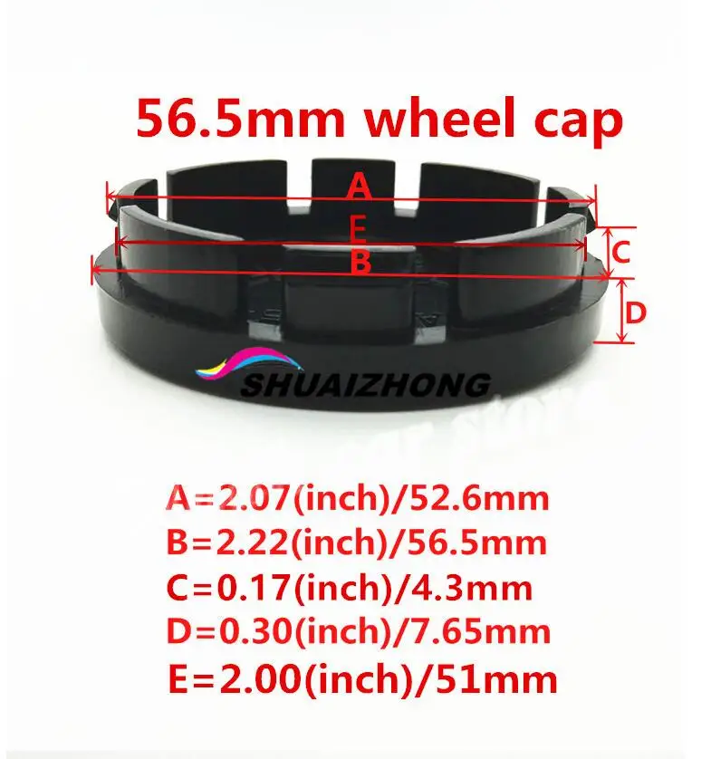 4 Stück 3D gelb/rot für 56mm 6 – Smart Home Yellow Bewertung und Preis