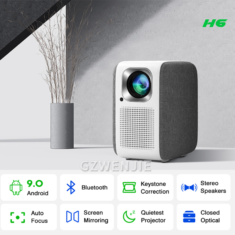 H6 Mini-Projektor LED 1080P Fu – Smart Home Video Bewertung und Preis
