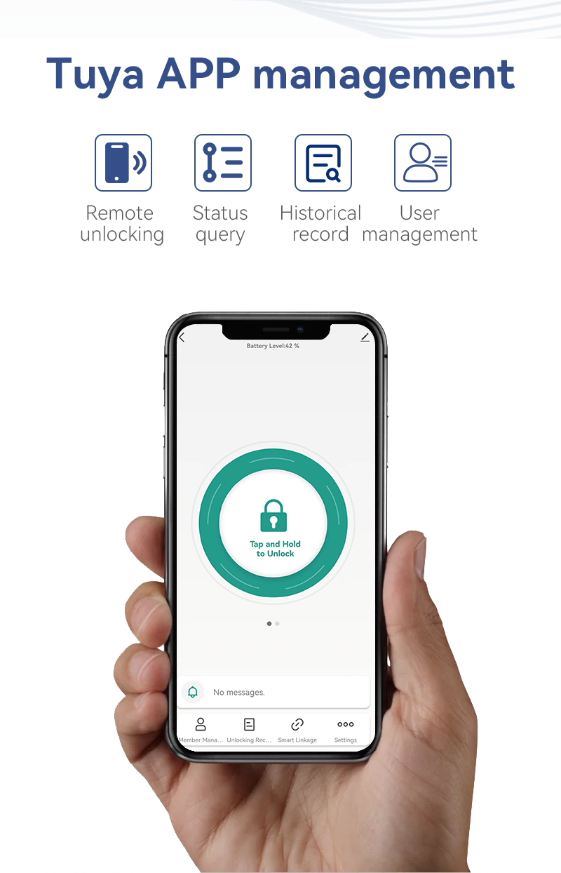Schlankes Smart Lock mit Speic – Smart Home Door Lock Bewertung und Preis