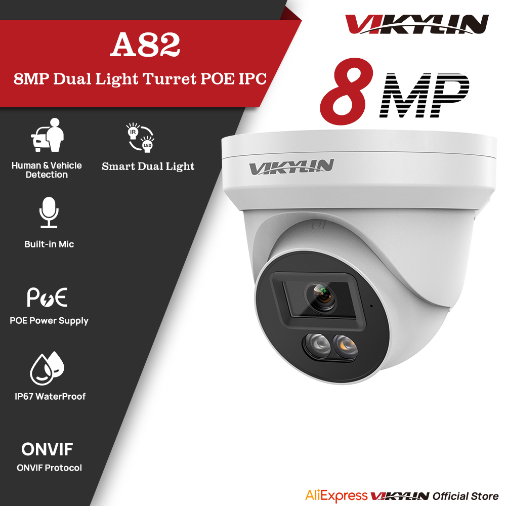 VIKYLIN 8MP IP-Sicherheitskame – Smart Home Microsoft Bewertung und Preis