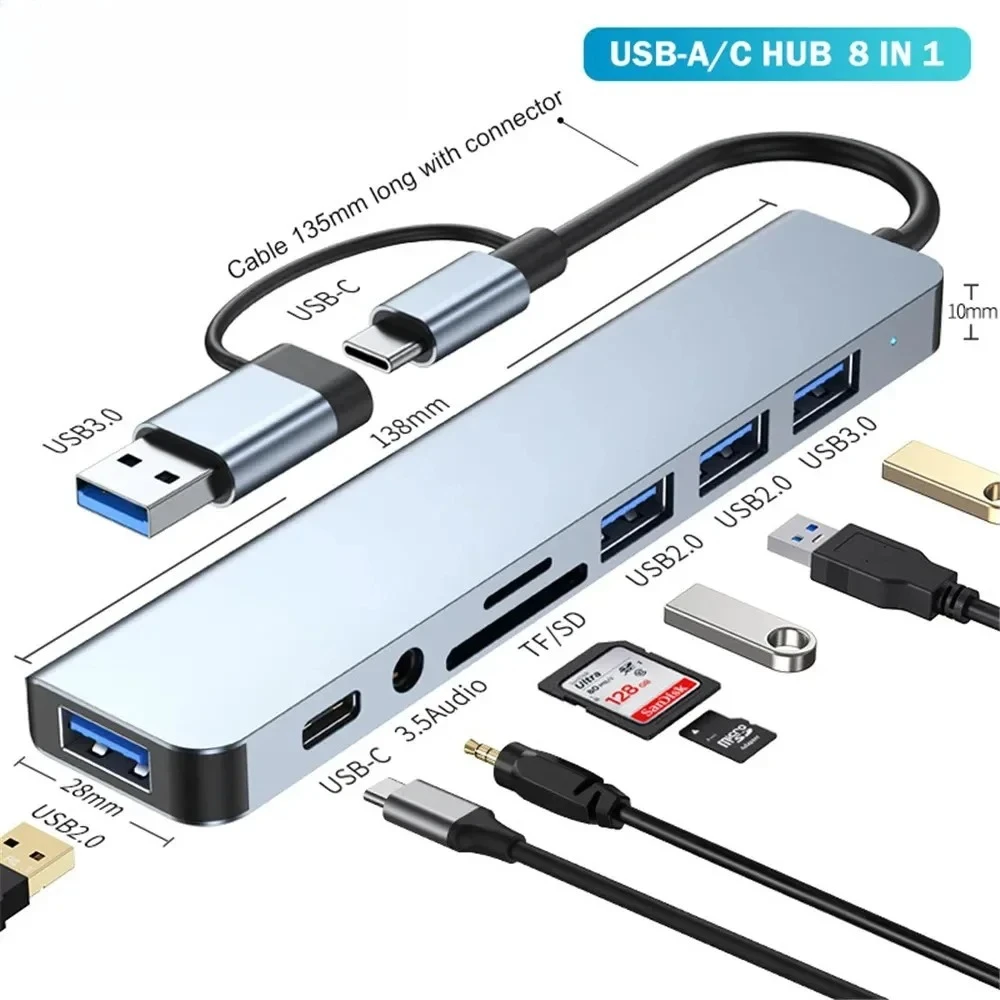 8-in-2 USB C Hub Multiport Ada – Smart Home Hub 2 Bewertung und Preis