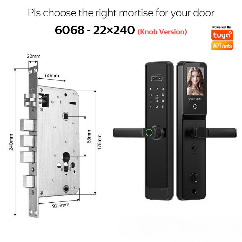 EGFirtor Halbautomatisches Tuy – Smart Home Door Lock Bewertung und Preis